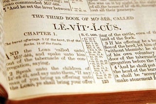 Leviticus and homosexuality