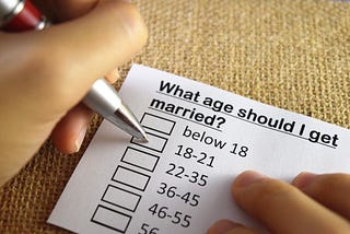What Is The Best Age For Girl To Get Married?