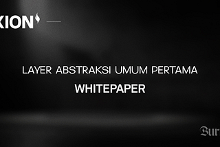 Rilisnya XION Whitepaper