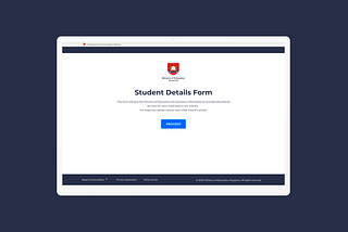 Building accessible applications with Student Details Form (SDF)