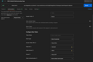 Oracle Integration Cloud Gen3 aka OIC3: OAuth2.0 for OIC REST APIs