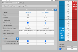 Autospreader Rules: Max Order Move