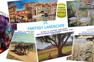 World’s Best Fantasy Landscapists: ROL, WOLF, ROSSOUW, SHUAI, ZEJNIC, MONTILLA, HUIMING, PAULY &…