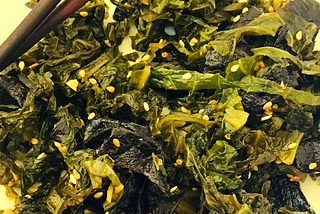 Asian-Inspired Mustard Greens — Side Dish — Greens