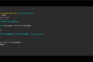 KASLR (Finding Kernel address)