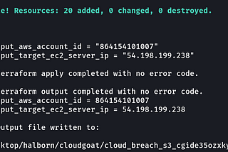 Cloudgoat AWS CTF solution- Scenerio 4 (cloud_breach_s3)