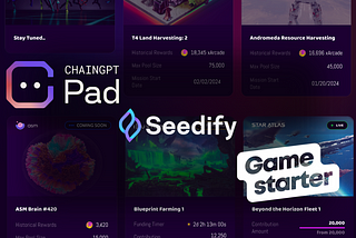 Arcade2Earn Sets the Stage with Seedify, ChainGPT, and GameStarter for Public Sale
