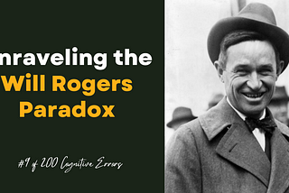 #9 Can Moving Down Actually Improve the Average? 🤔 The Curious Case of the Will Rogers Paradox