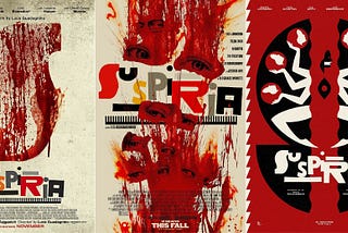 《窒息／Suspiria》電影設計整理