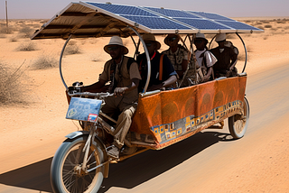 SolDrive: A Sustainable Solution for Transportation in Sub-Saharan Africa