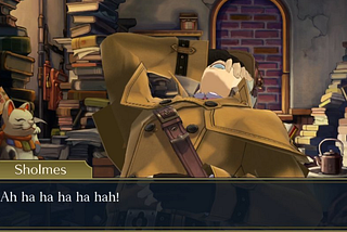 The Great Ace Attorney Chronicles provides the best Sherlock Holmes ever