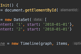 Vis.js “Something is wrong with the Timeline scale.”