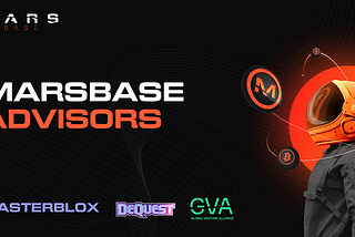 🆕 New Marsbase Advisors on Board