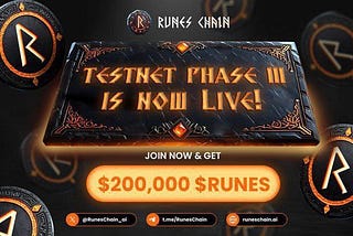 Runes Chain — Join a New Confirmed Airdrop Phase 3 🐼