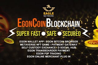 Introducing EgonCoin: Empowering Financial Freedom Bridging the Gap with Cryptocurrencies and DeFi.