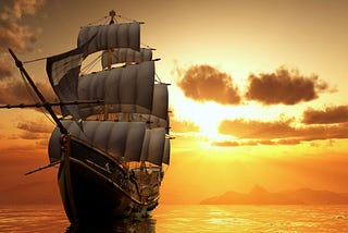 Why did Christopher Columbus set sail?