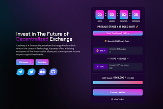 Presale Stage 4 is 100% Sold 🥳