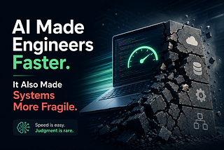 AI Made Engineers Faster. It Also Made Systems More Fragile.