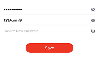 Password TextField for iOS