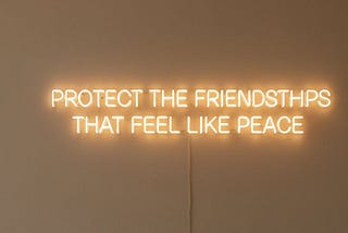 The concept of friendship and the beauty of its randomness…