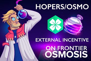 $OSMO live on HopersDex | Liquidity Pool with a juicy APR both on Hopers and Osmosis Frontier🧪