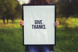 The Gift of Gratitude.