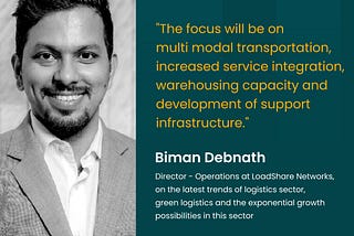 The exponential growth of logistics sector in India
