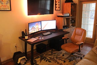 Desk Setup August, 2015