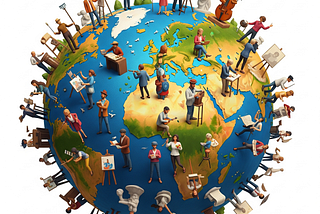 Artists Around The World … HERE