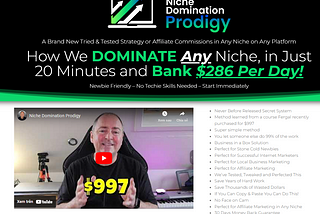 Niche Domination Prodigy Review — Exclusive $100K Gift Awaits Inside🔥