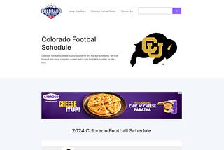 5 Best Colorado Football Schedule Websites 2024