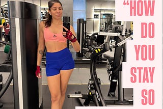 A picture of me at the gym (my favourite place) :)