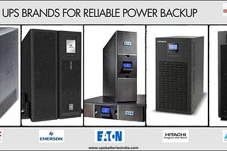 5 BEST UPS BRANDS FOR RELIABLE POWER BACKUP