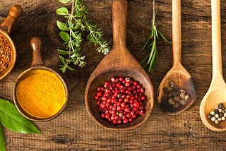 A cook’s mise en place prepared for them to cook a meal