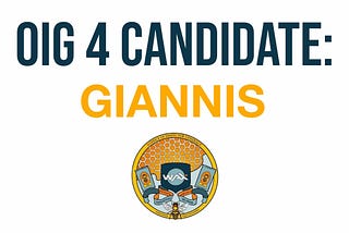 Giannis — Office Of Inspector General Candidacy Interview