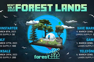 Forest Lands Sale 2023!!