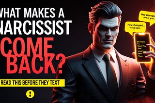 What Makes a Narcissist Come Back?