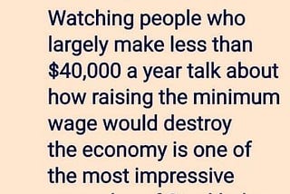 Working for peanuts? No thanks. If ya wanna make a buck, flip that burger yourself.