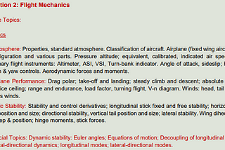 Flight Mechanics & Dynamics for Absolute Beginners