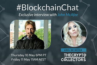 World’s First Blockchain Twitter Chat is Launching with John McAfee