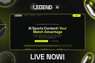 Legend AI: How to build an AI Agent from scratch (and grow your sports revenue!)