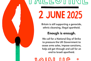 Strike for Palestine 2nd June 2025