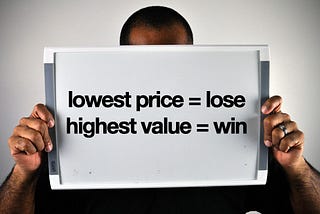 Don’t Compete On Price