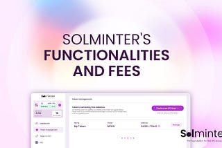 Solminter : Product functionalities