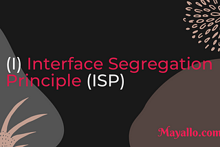 Is Interface Segregation Principle Redundant?