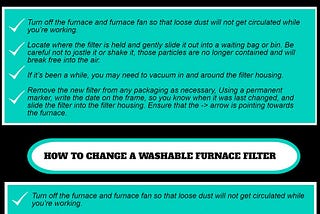 How to Change a Furnace Filter