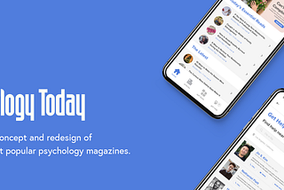 UX/UI Design — Psychology Today