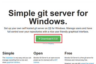 Install Bonobo Git Server (Private Git Server) on Windows x86/x64