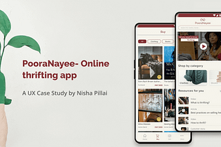 How I designed an online thrifting app during the pandemic — A UX Case Study