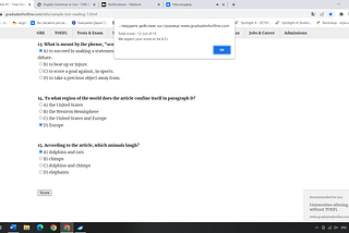 Memrise work/IELTS Reading Compehension Test